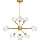Grant Fields 9 Light Chandelier 18.75 Inch Tall and 30 Inch Wide by BSH - 71-BEL-1363619