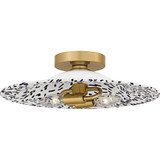 Walter Acres 2 Light Flush Mount 5.25 Inch Tall and 15.75 Inch Wide by BSH - 71-BEL-1363633