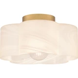 Holm Leas 1 Light 14 Inch Wide Semi Flush Mount by BSH - 71-BEL-1340389