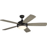 Discus Classic Smart - 52 Inch 5 Blade Ceiling Fan with Light Kit - 96-BEL-1001397