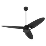 Maple Brow 3 Blade Ceiling Fan with Light Kit 60 Inch Wide by BSH - 766-BEL-1325929