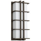 Caernarvon Firs 10.1W 2 LED Light Outdoor Wall Lantern by BSH - 766-BEL-1309335