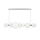 Bracken Heen Close 46W 1LED Linear Chandelier 12 Inch Tall x 12 Inch Wide by BSH - 79-BEL-1363229