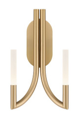 Blossom Green 7W 2 LED Wall Sconce 17 Inch Tall and 8.5 Inch Wide by BSH - 79-BEL-1365814
