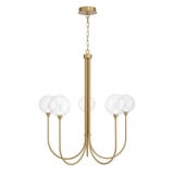 Sussex Fields 20W 5 LED Chandelier 36 Inch Tall and 34 Inch Wide by BSH - 79-BEL-1365665