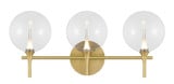 Sussex Fields 12W 3 LED Bath Vanity 10.25 Inch Tall and 23.63 Inch Wide by BSH - 79-BEL-1365678