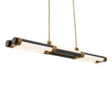 Lowfield Way 34.4W 1 4CCT LED Linear Pendant 4.2 Inch Tall by BSH - 465-BEL-1376622