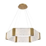 Bosworth Square 1 LED Light Large Chandelier by BSH - 465-BEL-970518
