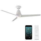 Wimborne Broadway 52 Inch  3 Blade Downrod Ceiling Fan with LED Light by BSH - 465-BEL-989475