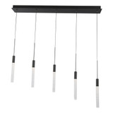 Ann Dene 5 LED Light Cluster Linear Chandelier by BSH - 465-BEL-970553
