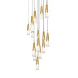 Amber Mead 118.4W 15 LED Light Large Pendant by BSH - 465-BEL-1344191