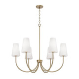 Averitt 6 Light Chandelier 33.25 Inch Tall and 37.25 Inch Wide by Capital - 455261