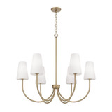 Averitt 6 Light Chandelier 33.25 Inch Tall and 37.25 Inch Wide by Capital - 455261
