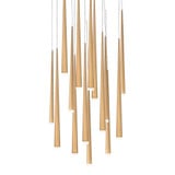 Brendon Meadow 15 LED Light Medium Round Chandelier by BSH - 465-BEL-880615