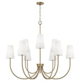 Averitt 9 Light Chandelier 39.5 Inch Tall and 46 Inch Wide by Capital - 455291