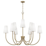 Averitt 9 Light Chandelier 39.5 Inch Tall and 46 Inch Wide by Capital - 455291