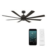 The Royd 8 Blade Ceiling Fan 65 Inch Wide by BSH - 465-BEL-1338770