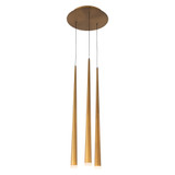 Brendon Meadow 3 LED Light Mini Round Chandelier by BSH - 465-BEL-880606