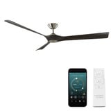 Harbour Bank 3 Blade Ceiling Fan 14.1 Inch Tall and 70 Inch Wide by BSH - 465-BEL-1344308