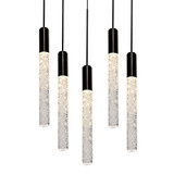 Ann Dene 5 LED Light Small Round Chandelier by BSH - 465-BEL-970546