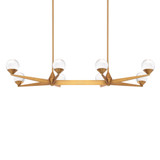 Rosehill Parc 8 LED Light Small Linear Chandelier by BSH - 465-BEL-1107060