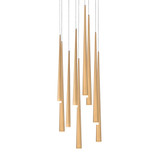 Brendon Meadow 9 LED Light Small Round Chandelier by BSH - 465-BEL-880610