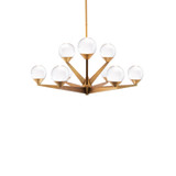 Rosehill Parc 9 LED Light Medium Chandelier by BSH - 465-BEL-1107058