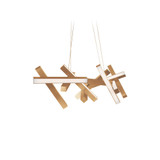 Forth Croft 11 LED Light Medium Linear Chandelier by BSH - 465-BEL-970507