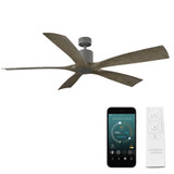 Badger Vale 70 Inch 5 Blade Ceiling Fan with Remote Control by BSH - 465-BEL-989460