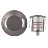 4.1W 1 LED Round Beveled Bi Directional Top Inground Indicator Light by BSH - 156-BEL-1368051