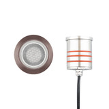 4W 1 LED Round Beveled Top Inground Indicator Light with Honeycomb by BSH - 156-BEL-1368039