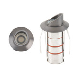 2W 1 LED Round Shroud Top Inground Indicator Light 3.82 Inch Tall by BSH - 156-BEL-1368026