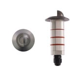2W 1 LED Round Scoop Top Inground Indicator Light 3.77 Inch Tall by BSH - 156-BEL-1368029