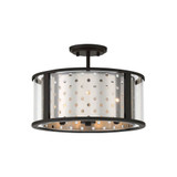 Grado 3 Light Semi Flush Mount by Eurofase - 39415