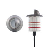4.1W 1 LED Round Scoop Top Inground Indicator Light 4.13 Inch Tall by BSH - 156-BEL-1368059