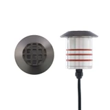 4.1W 1 LED Round Louvered Top Inground Indicator Light by BSH - 156-BEL-1368058