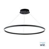 Hertford Pastures 1 LED Light Oversized Pendant 39.5 Inch Wide by BSH - 2518_174-BEL-1025124