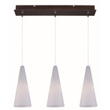 Lowfield Glade 3 LED Light Linear Pendant by BSH - 2518_174-BEL-435873