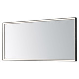 Burnfoot Crescent 66W 1 LED Mirror 28 Inch Tall and 60 Inch Wide by BSH - 174-BEL-1342829