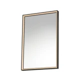 Burnfoot Crescent 40W 1 LED Mirror 30 Inch Tall and 24 Inch Wide by BSH - 174-BEL-1342826