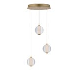 Sandleigh Road 15W 3 LED Light Medium Pendant by BSH - 2518_174-BEL-1327187