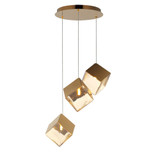 Junction Bottom 9W 3 LED Large Pendant by BSH - 174-BEL-1311184