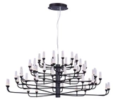Christie Path 60 Light Oversized 5 Tier Chandelier by BSH - 174-BEL-549530