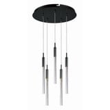 Scepter 37.5W 5 LED Light Medium Pendant by ET2 - E32775AS
