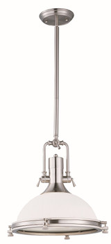 Hi Bay 1 Light Modern Large Pendant by BSH - 93-BEL-451799