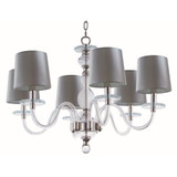 Aberlour Street 6 Light Large Chandelier by BSH - 93-BEL-514038