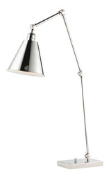Cosford Gardens 1 Light Table Lamp Brass Base 8 x 26.5 inches high by BSH - 93-BEL-882590