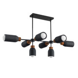 Weaver Paddocks 8 Light Linear Pendant 12.25 Inch H and 30.75 Inch W by BSH - 93-BEL-1369734