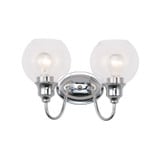 Jordan Quadrant 2 Light Vanity Light by BSH - 93-BEL-702618