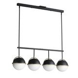 Dorchester Gate 4 Light Linear Small Pendant by BSH - 93-BEL-1284085